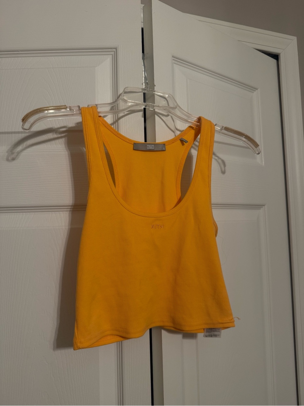 Kith Ribbed Racerback Crop Top